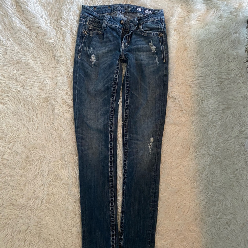 Distressed Miss Me Jeans